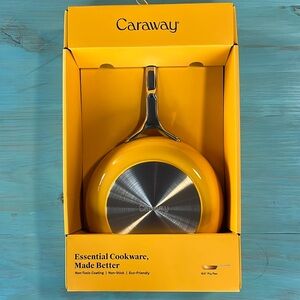 Caraway Home 10.5" Fry Pan Marigold:
Nonstick Ceramic, Induction Compatible